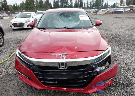 2020 Honda Accord Hybrid Touring из США, поврежденный, VIN 1HGCV3F96LA004088